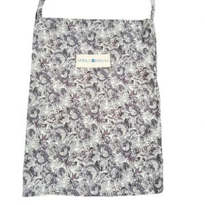 April Cornell Floral Cotton Tote Cottagecore Shoulder Bag Lilac
